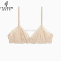 Super bequem sexy heiße Frauen transparent BH Bild von Spitze dekoriert Triamgle Wireless Bralette BH